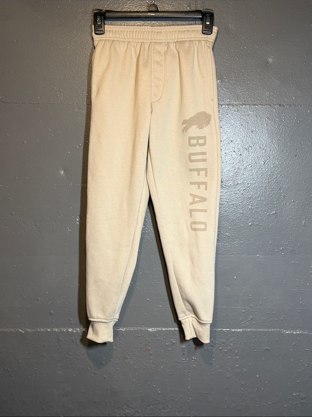 Buffalo Bills Cream Youth Fleece Joggers